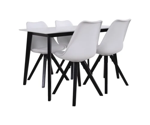 Meubles & Design Tables à Manger Table à Manger Scandinave 120x70cm Noir 7 Meubles & Design Tables à Manger Table à Manger Scandinave 120x70cm Noir – Image 5