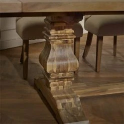 Robin Des Bois Tables à Manger Table à Manger Type Monastère En Acacia 10/14 Couverts -Marquee Magasin table a manger type monastere en acacia 10 14 couverts 5