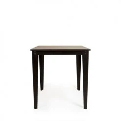 Dutchbone Tables à Manger Table à Manger Vintage Bois Et Métal 70x70 Cm