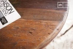 PIB Tables à Manger Table Bistrot En Teck Marron -Marquee Magasin table bistrot en teck marron 3