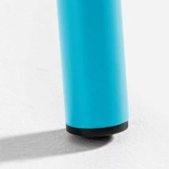 Oviala Tables à Manger Table Carrée Bistro Acier Bleu -Marquee Magasin table carree bistro acier bleu 5