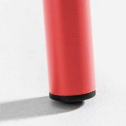 Oviala Tables à Manger Table Carrée Bistro Acier Rouge -Marquee Magasin table carree bistro acier rouge 2