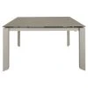 Zago Tables à Manger Table Céramique Extensible 160 X 90 Cm Avec Allonge Intégrée