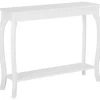 Beliani Consoles Et Drapiers Table Console Blanche