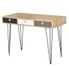 Homcom Consoles Et Drapiers Table Console Design Scandinave 3 Tiroirs Tricolores -Marquee Magasin table console design scandinave 3 tiroirs tricolores