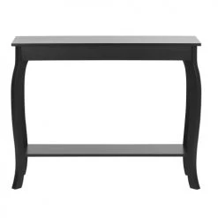 Beliani Consoles Et Drapiers Table Console Noire -Marquee Magasin table console noire 2