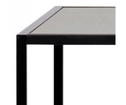 Meubles & Design Tables à Manger Table De Bar 120x60cm En Métal Noir -Marquee Magasin table de bar 120x60cm en metal noir 3