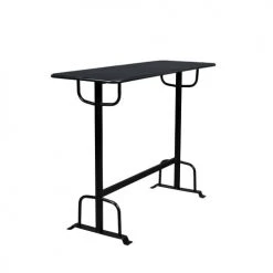 Dutchbone Tables à Manger Table De Bar 140x50cm Noir -Marquee Magasin table de bar 140x50cm noir 1