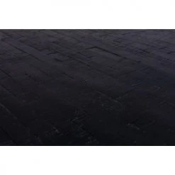 Drawer Tables à Manger Table De Bar Carrée En Bois Et Métal H93cm Noir -Marquee Magasin table de bar carree en bois et metal h93cm noir 4