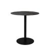 Dutchbone Tables à Manger Table De Bar Ronde En Métal Et Bois D75cm Noir -Marquee Magasin table de bar ronde en metal et bois d75cm noir