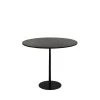 Pomax Tables à Manger Table De Bistrot En Marbre Et Métal D90cm Noir -Marquee Magasin table de bistrot en marbre et metal d90cm noir