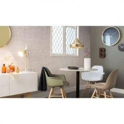 Zuiver Tables à Manger Table De Bistrot Ronde D90cm Noir -Marquee Magasin table de bistrot ronde d90cm noir 3