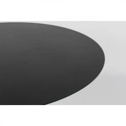 Zuiver Tables à Manger Table De Bistrot Ronde En Métal D57cm Noir -Marquee Magasin table de bistrot ronde en metal d57cm noir 2
