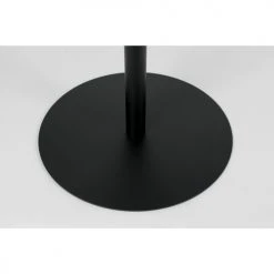 Zuiver Tables à Manger Table De Bistrot Ronde En Métal D57cm Noir -Marquee Magasin table de bistrot ronde en metal d57cm noir 4