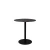 Dutchbone Tables à Manger Table De Bistrot Ronde En Métal Et Bois D75cm Noir -Marquee Magasin table de bistrot ronde en metal et bois d75cm noir