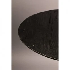 Dutchbone Tables à Manger Table De Bistrot Ronde En Métal Et Bois D75cm Noir -Marquee Magasin table de bistrot ronde en metal et bois d75cm noir 3