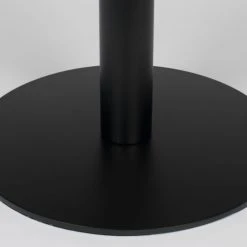 Zuiver Tables à Manger Table De Bistrot Ronde Noir -Marquee Magasin table de bistrot ronde noir 5