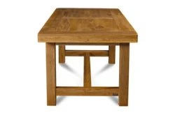 Hellin Tables à Manger Table De Ferme Bois Chêne Massif L220 -Marquee Magasin table de ferme bois chene massif l220 4