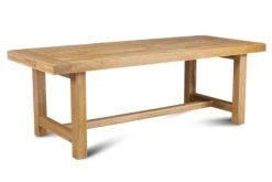 Hellin Tables à Manger Table De Ferme Bois Chêne Massif L220 -Marquee Magasin table de ferme bois chene massif l220 9