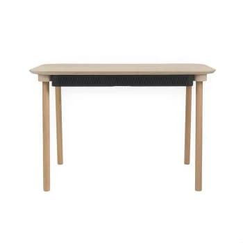 DIZY Design Tables à Manger Table De Repas Avec 2 Tiroirs En Chêne Et Métal Noir 8 DIZY Design Tables à Manger Table De Repas Avec 2 Tiroirs En Chêne Et Métal Noir – Image 6
