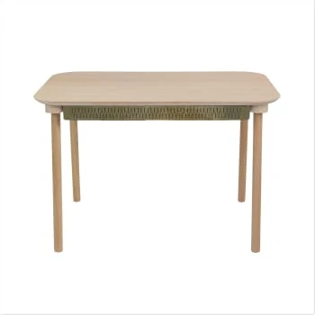 DIZY Design Tables à Manger Table De Repas Avec 2 Tiroirs En Chêne Et Métal Laiton 7 DIZY Design Tables à Manger Table De Repas Avec 2 Tiroirs En Chêne Et Métal Laiton – Image 5