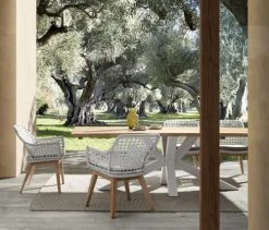 Bizzotto Tables à Manger Table De Repas Blanche L240 -Marquee Magasin table de repas blanche l240 4