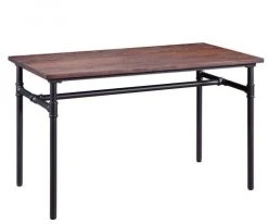 Mathi Design Tables à Manger Table De Repas Bois Et Acier