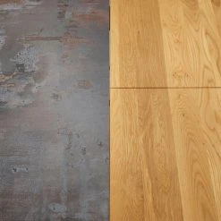 Meubletmoi Tables à Manger Table De Repas Extensible 160/260 Cm En Chêne Et Plateau Dekton -Marquee Magasin table de repas extensible 160 260 cm en chene et plateau dekton 2