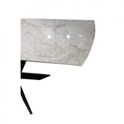 Meubletmoi Tables à Manger Table De Repas Extensible 180/230 Cm En Céramique Gris Marbré -Marquee Magasin table de repas extensible 180 230 cm en ceramique gris marbre 4