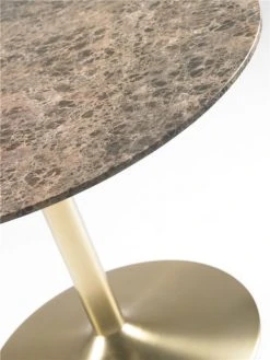 Mathi Design Tables à Manger Table De Repas Marbre D106 Cm -Marquee Magasin table de repas marbre d106 cm 2