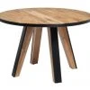 Woood Tables à Manger Table De Repas Ronde En Bois D'acacia D120 -Marquee Magasin table de repas ronde en bois d acacia d120