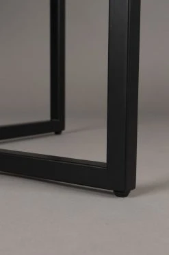 Dutchbone Tables à Manger Table De Repas Ronde En Bois Et Acier Noir D 120 -Marquee Magasin table de repas ronde en bois et acier noir d 120 3