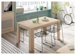 Dmora Tables à Manger Table De Salle à Manger Effet Bois Chêne 11 Dmora Tables à Manger Table De Salle à Manger Effet Bois Chêne -Marquee Magasin table de salle a manger effet bois chene 9