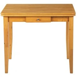 Beliani Tables à Manger Table De Salle à Manger En Bois D'hévéa 4 Personnes L60 90 -Marquee Magasin table de salle a manger en bois d hevea 4 personnes l60 90 10