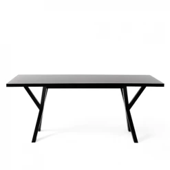 Beliani Tables à Manger Table De Salle à Manger En Mdf 6 Personnes L180