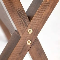 Urban Meuble Tables à Manger Table De Salle à Manger Pliante Rustique Marron 120*100 -Marquee Magasin table de salle a manger pliante rustique marron 120 100 5