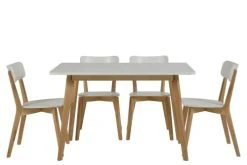 Hellin Tables à Manger Table De Salle à Manger Rectangulaire L120 -Marquee Magasin table de salle a manger rectangulaire l120 2