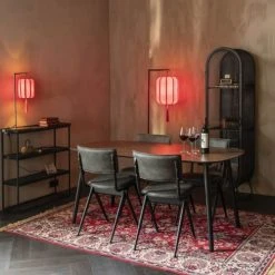 Dutchbone Tables à Manger Table Design En Bois Marron -Marquee Magasin table design en bois marron 5