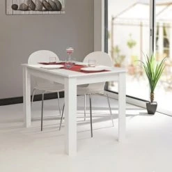 Symbiosis Tables à Manger Table Effet Bois Blanc 11 Symbiosis Tables à Manger Table Effet Bois Blanc -Marquee Magasin table effet bois blanc 4
