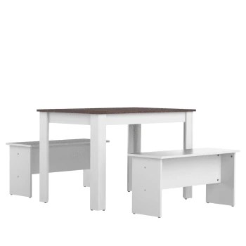 Symbiosis Tables à Manger Table Effet Bois Blanc Et Marbre 8 Symbiosis Tables à Manger Table Effet Bois Blanc Et Marbre – Image 6
