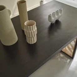 Bois Dessus Bois Dessous Tables à Manger Table En Bois De Manguier Et Cannage 6 Couverts -Marquee Magasin table en bois de manguier et cannage 6 couverts 3