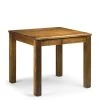 MOYCOR Tables à Manger Table En Bois Marron 4 Personnes L90