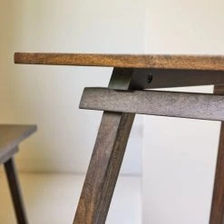 Tikamoon Tables à Manger Table En Manguier Massif 6/8 Pers. -Marquee Magasin table en manguier massif 6 8 pers 4