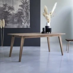 Tikamoon Tables à Manger Table En Noyer Massif 6/8 Pers. -Marquee Magasin table en noyer massif 6 8 pers 3