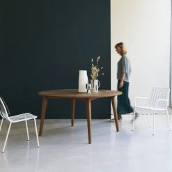 Tikamoon Tables à Manger Table En Teck Massif 8 Pers.