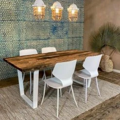 Now’s Home Tables à Manger Table En Teck Recyclé 180 Cm -Marquee Magasin table en teck recycle 180 cm 2