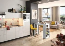 TEMAHOME Tables à Manger Table Et Chaises Effet Bois Blanc - Jaune 12 TEMAHOME Tables à Manger Table Et Chaises Effet Bois Blanc - Jaune -Marquee Magasin table et chaises effet bois blanc jaune 4