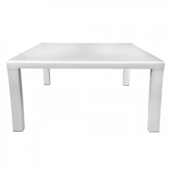 Meubletmoi Tables à Manger Table Extensible 120 à 230 Cm Plateau Verre Blanc -Marquee Magasin table extensible 120 a 230 cm plateau verre blanc 1