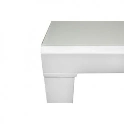 Meubletmoi Tables à Manger Table Extensible 120 à 230 Cm Plateau Verre Blanc -Marquee Magasin table extensible 120 a 230 cm plateau verre blanc 2