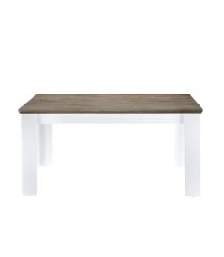 Calicosy Tables à Manger Table Extensible Plateau Couleur Chêne - 160-240cm - 8pers.